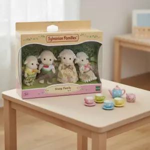 실바니안 패밀리 양 가족 동물 장난감 미니어처 소꿉놀이 소품 인형 장식용 피규어 캐릭터