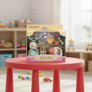 실바니안 패밀리 해달자매 스노클링 세트 소꿉놀이 미니어처 인형 동물 피규어 소품 역할놀이