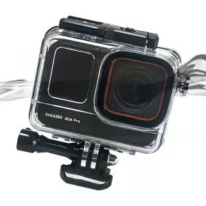 [에이치플러스몰]액션캠 인스타360 보호 케이스 호환 하우징 방수팩 방수 Ace Pro