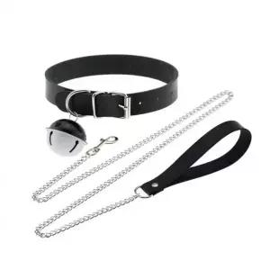 가죽 초커 방울 목걸이 코스튬 용품 세트