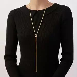 데일리 글로시 스네이크 레이어드 목걸이