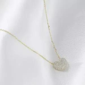 실버925 골드 하트 여성목걸이 하트목걸이 925목걸이 여자목걸이