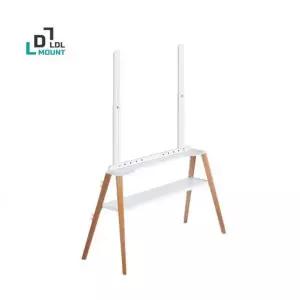 플로어 이젤형 선반 TV거치대 화이트 거실 인테리어 TV스탠드