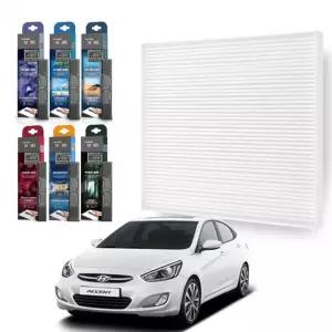 현대모비스 엑센트 에어컨 필터 방향제세트