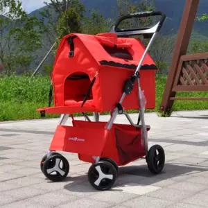 강아지 이동장 강아지이동장 강아지유모차 용품 외출 고양이 산책 강아지외출