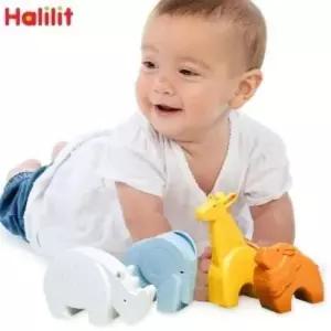 할릴릿 사바나 애니멀쉐이커4종세트 WDBB4E6