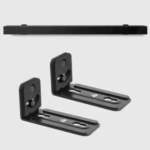 거치대 브라켓 슬림형 사운드바 벽걸이 타공형