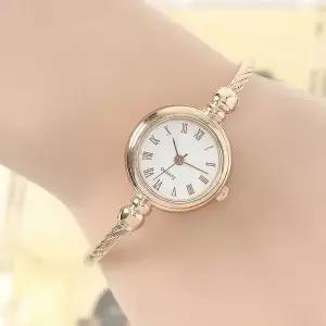 여성 로마 숫자 시계 손목시계 뱅글 시크 패션시계