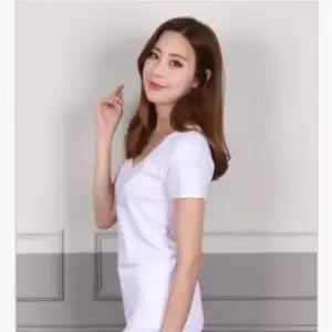 여자메리야스 면100% 여성 반팔 런닝 트라이여성런닝 화이트이너