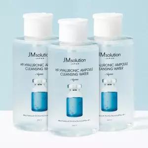 제이엠솔루션 재팬 H9 히아루로닉 앰플 클렌징 워터 아쿠아 500ml x 3개