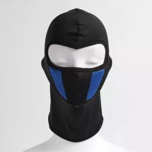 스포츠 메쉬 바라클라바 자전거 안면마스크(블루)