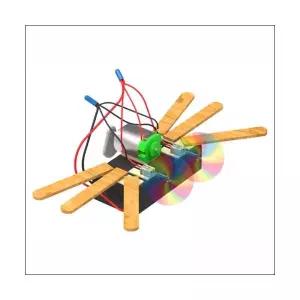 뉴 LED 미니 꽃게 진동로봇 만들기(1인용)