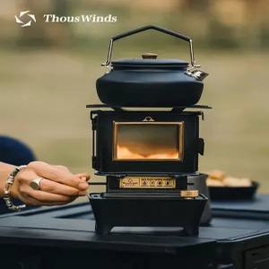 픽온 아이언스토브 미니 화로대 감성캠핑 램프 난로