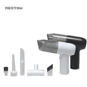 넥스톰 차량용 가정용 핸디형 파워풀 무선 청소기 휴대용 미니 화이트 블랙 NXT500PLUS 에어건 2in1