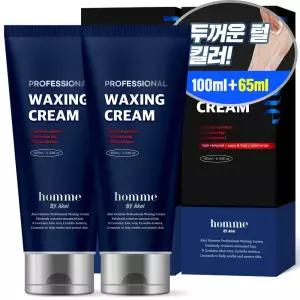 옴므 프로페셔널 올인원 제모 왁싱크림 2개 165ml