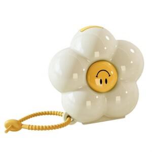 스마일 플라워 미니 보관함 목걸이 반지 약 수납 휴대용 멀티 정리함