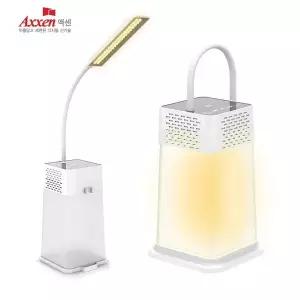 [하프클럽/알티피아]엑센 LED 랜턴 블루투스 스피커 독서등 캠핑 침실