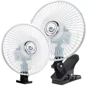 에코 클립 카팬(12V) 차량용 선풍기 피스고정/클립형