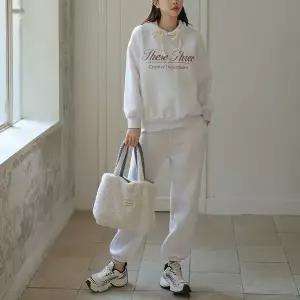 시크폭스 에이티브 후드조거 기모 트레이닝 세트 378001