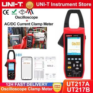 UNI-T UT217A UT217B 블루투스 기능이 있는 오실로스코프 클램프 미터 전류 전압 파형 진폭 주파수 오실로