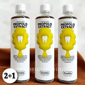 쿨티아 프로폴리스 가글 자일리톨 L 멘톨 500ml 3개 379451