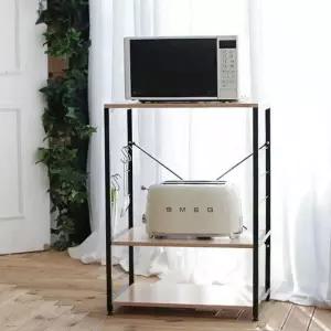 주방 전자렌지대 밥솥선반 광파오븐 수납장 렌지다이 원목 오븐 전기밥솥 밥통 정리함