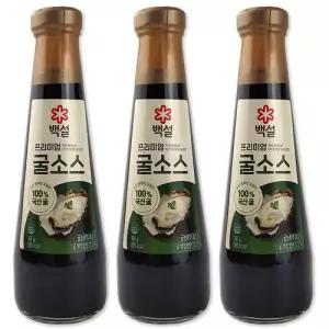 [해핑] 코스트코 백설 프리미엄 굴소스 1050g(350g x 3개입)