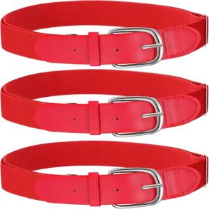 허시시시 3피스 성인 및 청소년 야구 소프트볼 유니폼 벨트 조절 가능한 사이즈