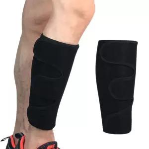 [이지커머스]종아리아대 찍찍이 사이즈조절 클라이밍 런닝 운동 무릎보호대 관절보호 스트랩 실리콘보호대