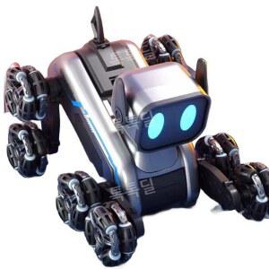 로봇강아지 RC카 컨트롤러 제스처 조종 리모컨 단 무선조종 8륜 로봇개 배터리