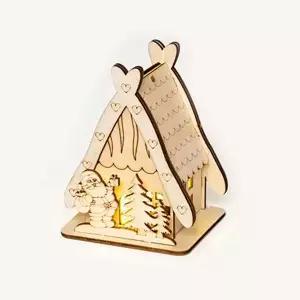 크리스마스 ZUB781G3 세집 무드등키트 만들기 하트산타