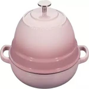 가장자리 주조 에나멜 주철 더치 오븐 냄비 뚜껑 수제 사워도우 빵 굽기용 원형 6쿼트 핑크