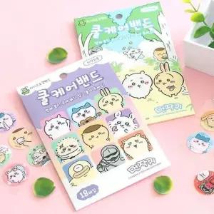 겔밴드 4P 치이카와 모기밴드 여름 쿨케어 18매입