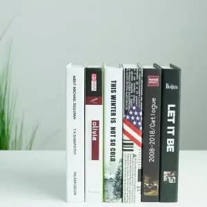 홈카페 ZQK435Y9 던 엔틱 인테리어 형책 가짜책 소품 36종랜덤