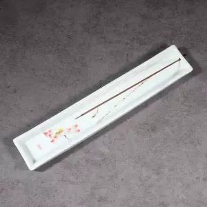 연꽃그림 XTL346G0 사각 받침 인센스 홀더