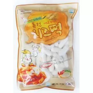(힘찬)퓨전 치즈떡 1k 냉동 즉석 간편 볶이떡 사리 볶이재료