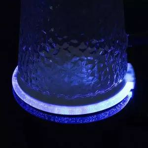 LED 컵받침 술잔 코스터 10cm LED컵받침 술잔코스터 라이트컵받침