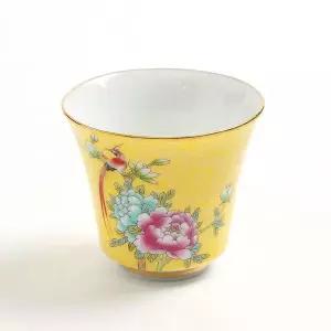 도자기 찻잔 세트 예쁜 티잔 커피 티웨어 보듬이잔 중국전통찻잔