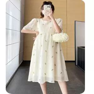 여름임부복 임신복 태교여행 편한 원피스 롱스커트 임부하객룩 임산부코디 신축성좋은