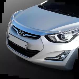 셀프정비 K 893 아반떼MD 크롬본넷가드