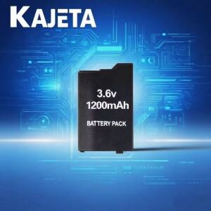 KAJETA 3.6V 1200mAh 충전식 리튬 배터리 소니 PSP S360 2000 3005 휴대용 게임 패드 교체