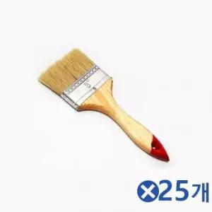 페인트 붓 평붓 75mm 도배 유성 수성 브러시 5개 (WFK5ZDO)