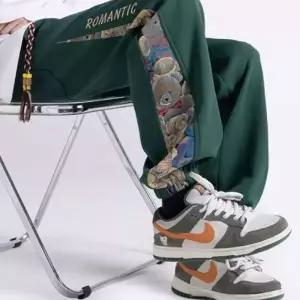 와일드팬츠 곰돌이 조거팬츠 통큰 남자바지 스트릿