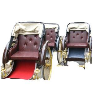 레트로 인력거 행사장 영화 상품 블랙 조선시대 장식품 사극 웨딩용 단일 시대극