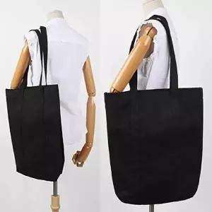 [셀러허브 1]백 천가방 코튼 패브릭 대형 바스켓백 40.5 40cm