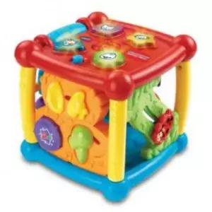 브이텍 감각발달완구 러닝 엑티비티 큐브 버튼 유아 아기 멜로디 장난감 (WFK64JA)