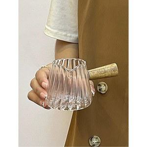 유리 손잡이 에스프레스 우드 가정용 레일 개성있는 셀프 로고 빌딩 양문 쌍입