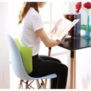 직장인 자세교정 허리스트레칭 푹신한 등쿠션 가정용 사무용