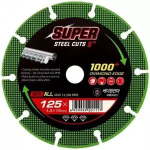 다이아몬드 그라인더 절단휠 125mm 원형톱 날 (WFK66GV)