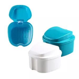 (무료배송) 틀니보관통/ 틀니 세척컵/ 의치 물빠짐 거치대/ 세정